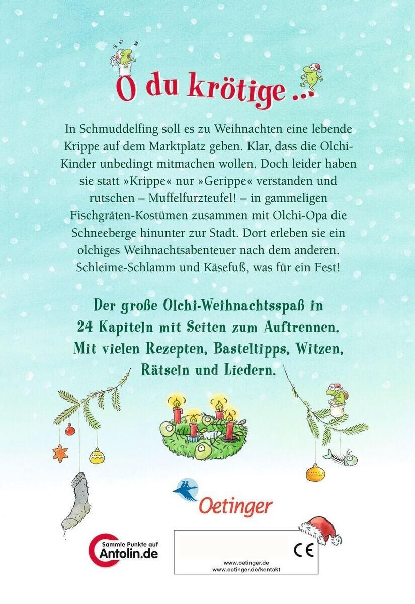 Rückansicht - Dietl, E: Olchis. Das Adventskalenderbuch