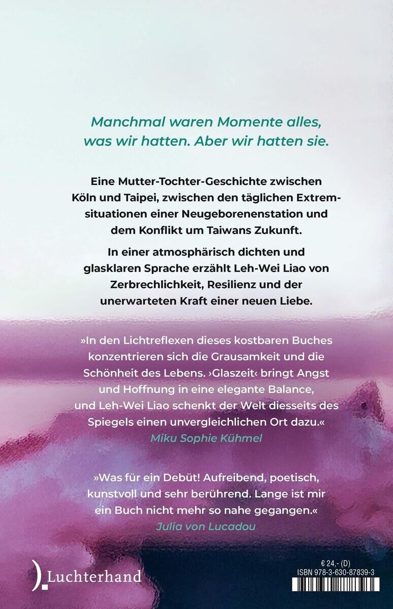 Innenansicht zu Liao, L: Glaszeit
