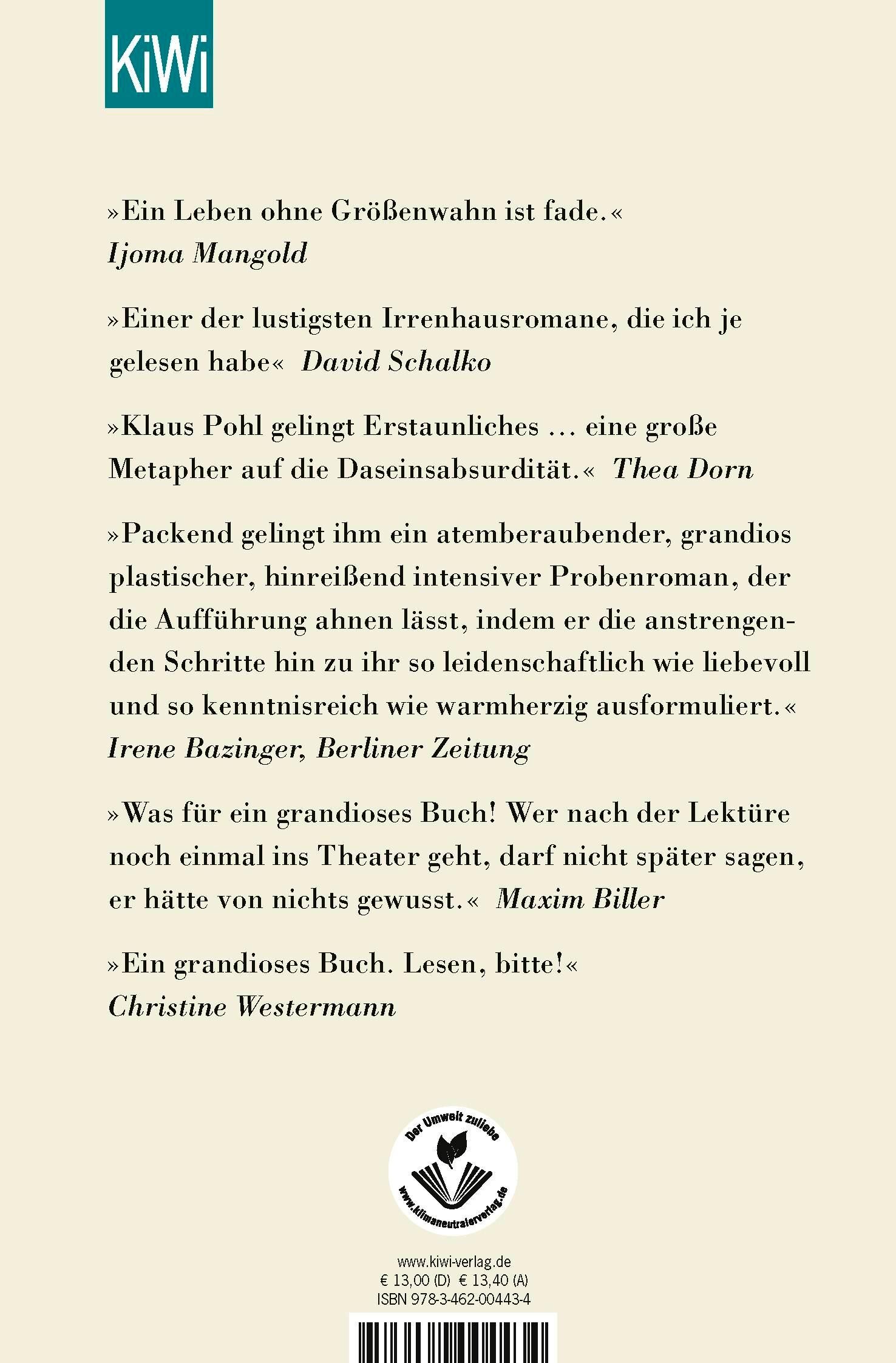 Rückansicht - Pohl, K: Sein oder Nichtsein