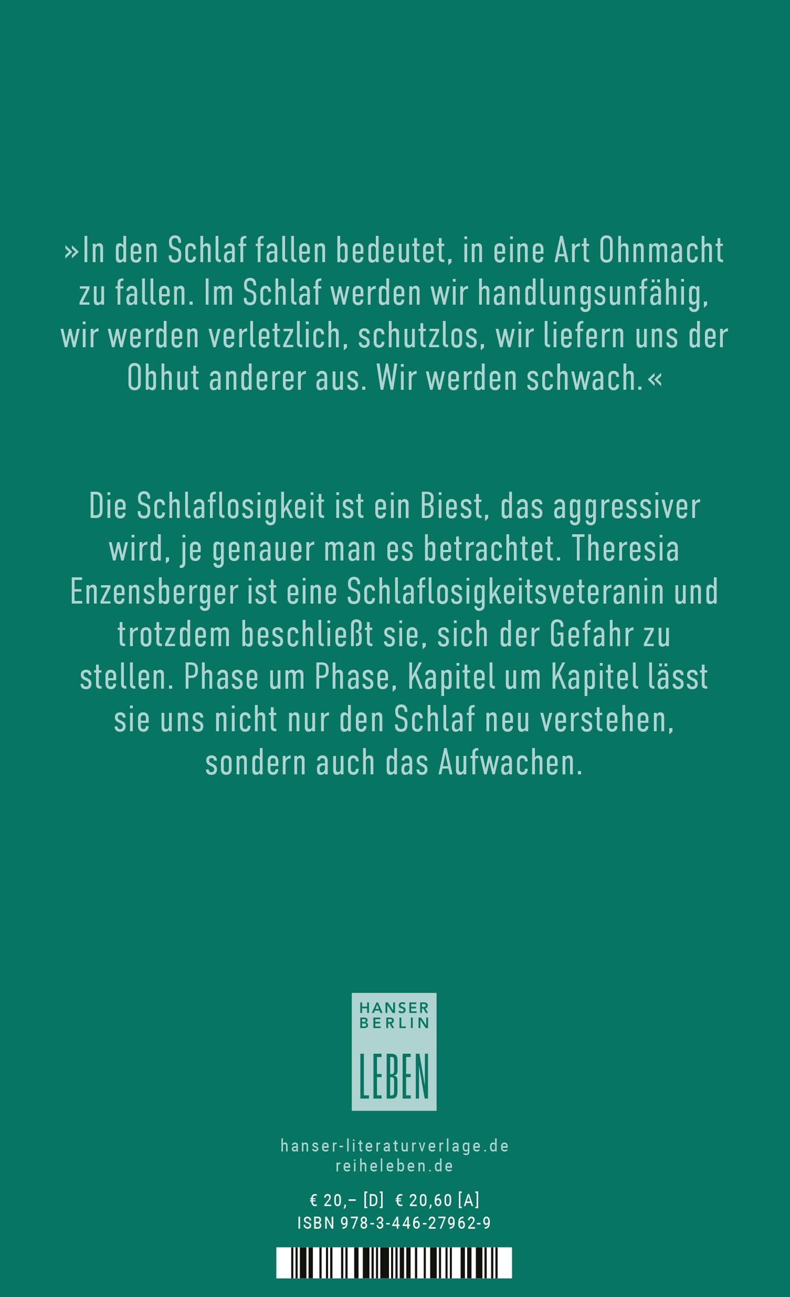 Innenansicht zu Enzensberger, T: Schlafen