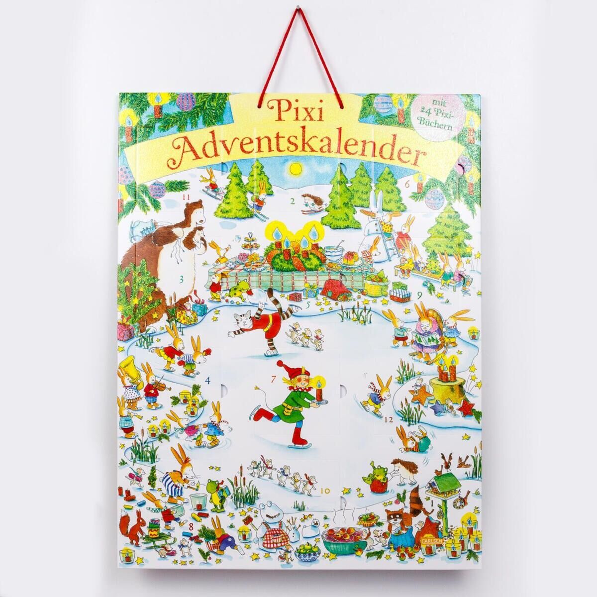 Innenansicht zu Pixi Adventskalender 2026