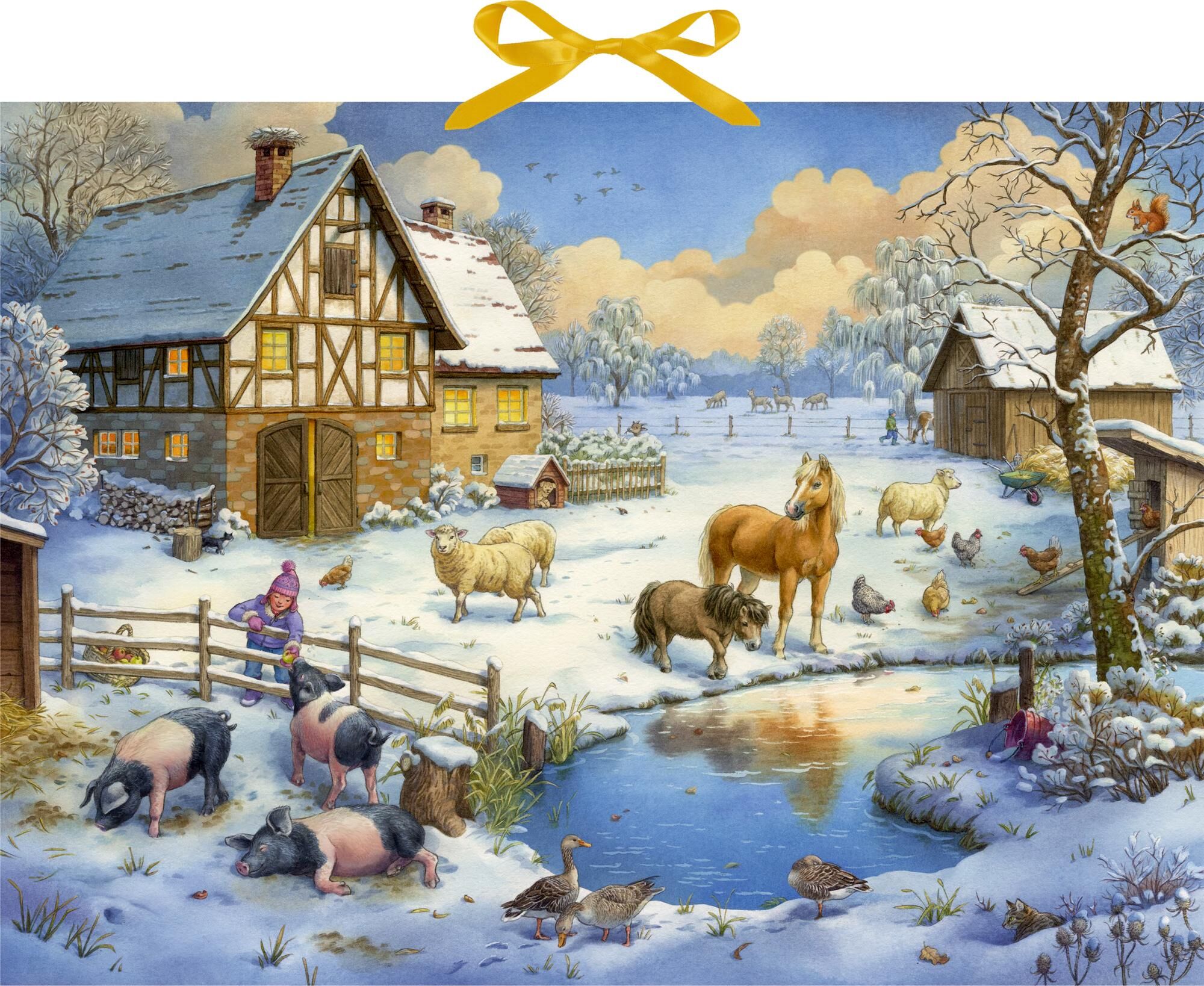 Cover Sound-Adventskalender - Unsere Tiere auf dem Land