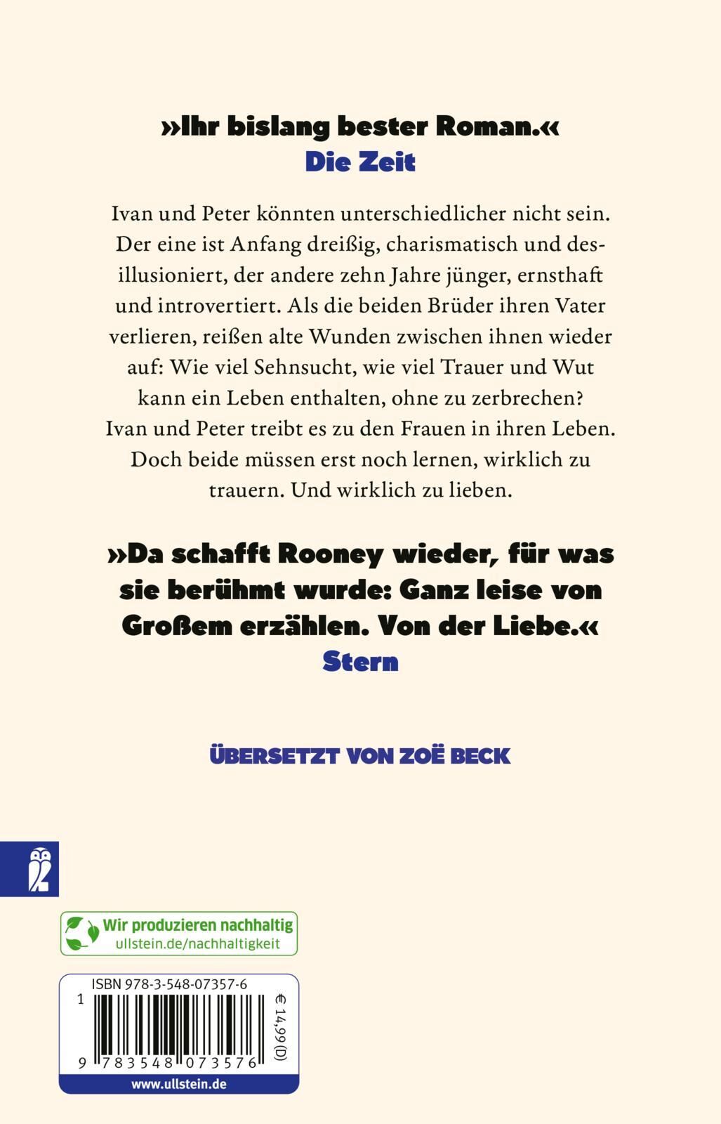 Rückansicht - Rooney, S: Intermezzo