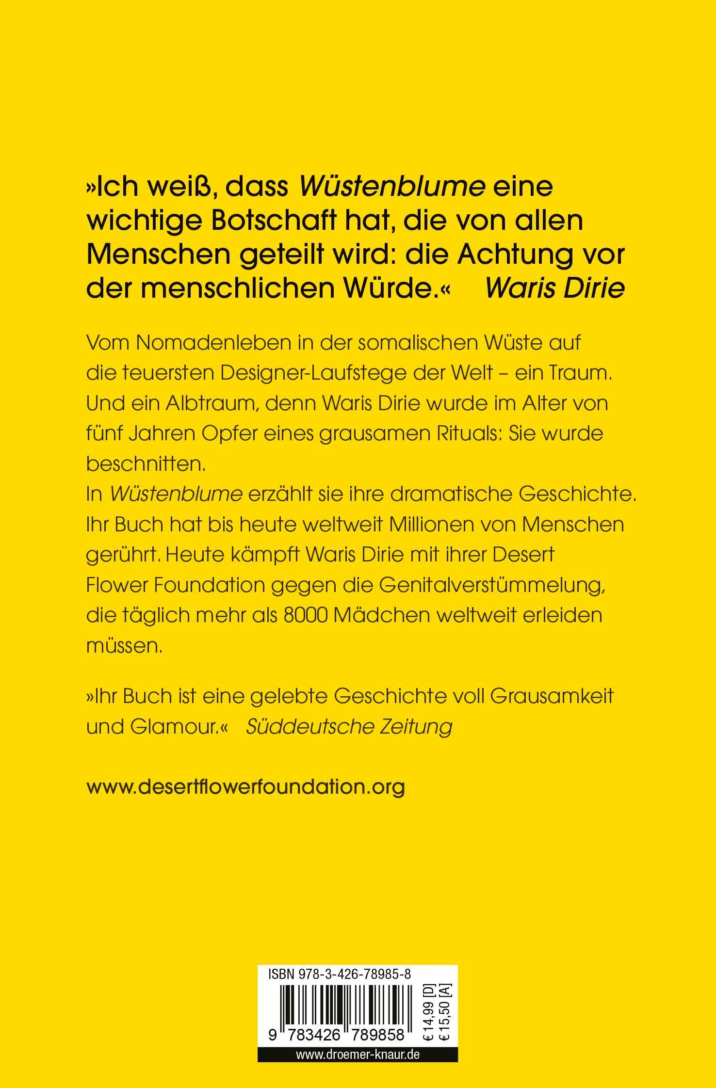 Rückansicht - Dirie, W: Wüstenblume