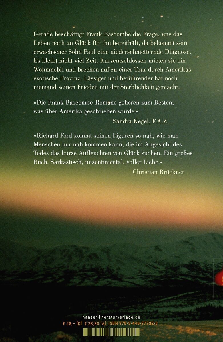 Ein Buchcover des Romans 'Ford, Richard: Valentinstag'.