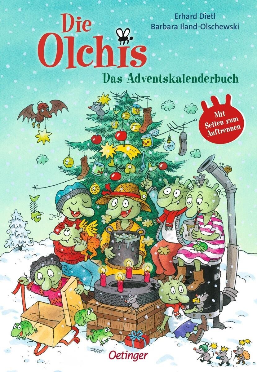 Cover Dietl, E: Olchis. Das Adventskalenderbuch