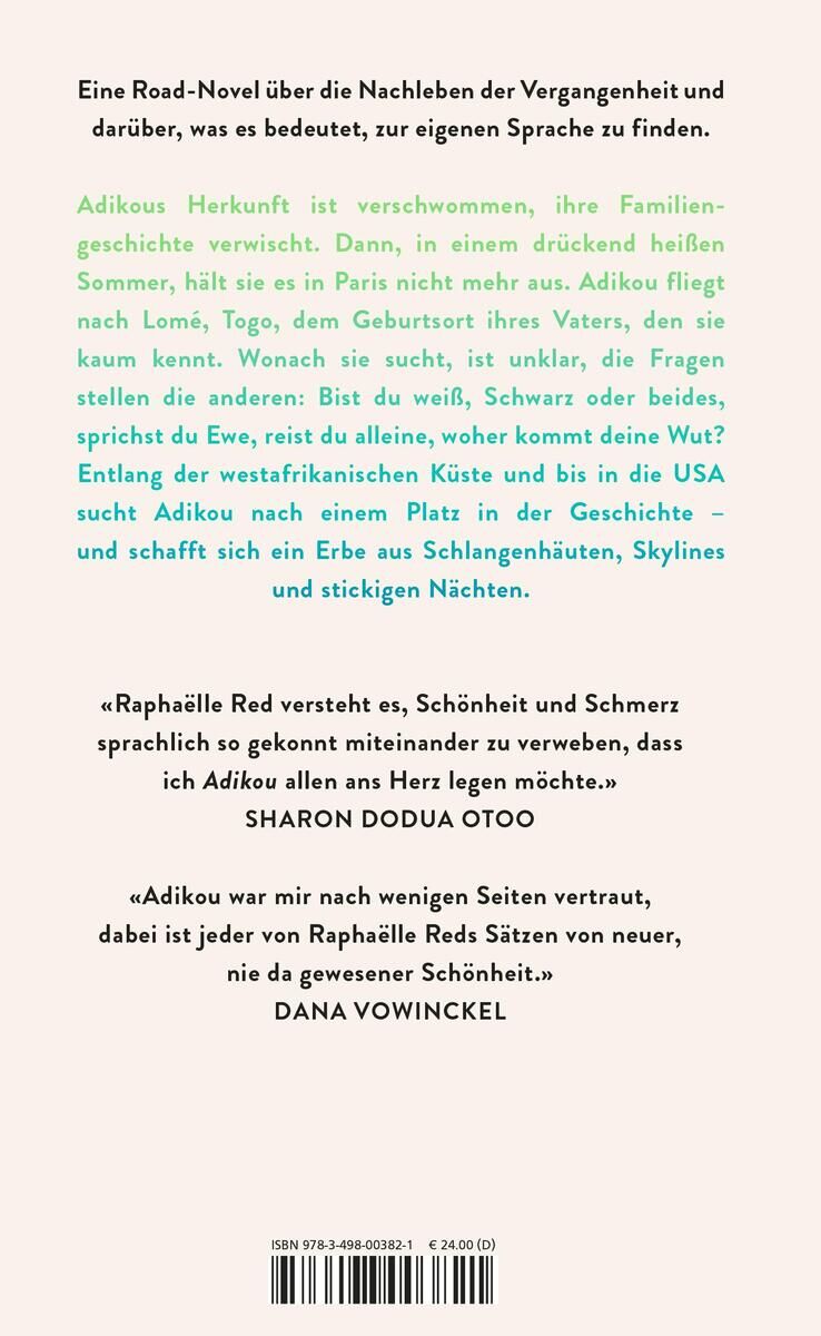 Rückansicht - Red, R: Adikou