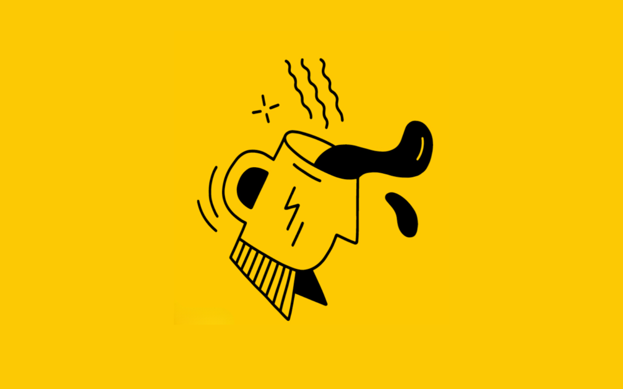 alt="Illustration vom Podcast Alles gesagt? auf gelbem Hintergrund"