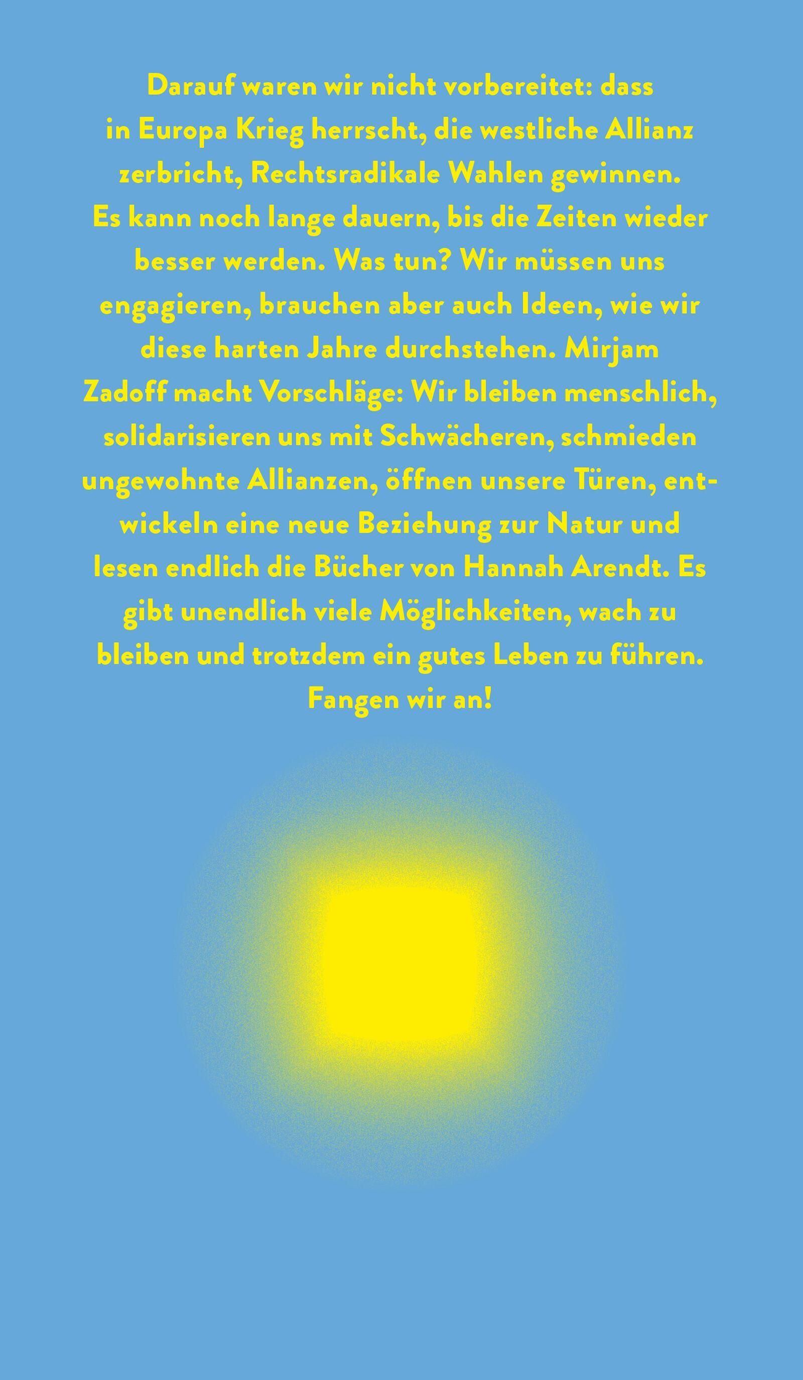 Innenansicht zu Zadoff, M: Wie wir überwintern