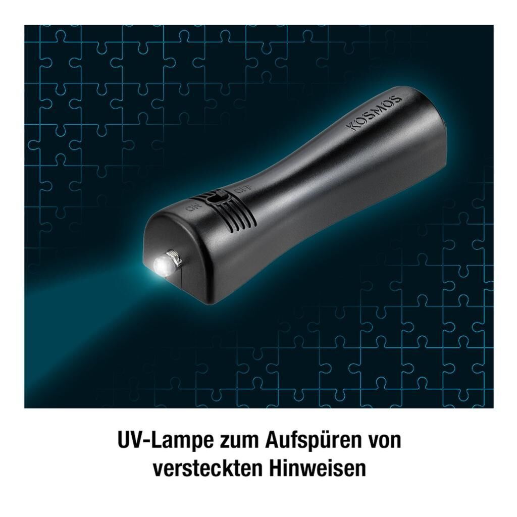 Innenansicht zu Krimipuzzle ??? 300 Teile / Die Villa der Rätsel