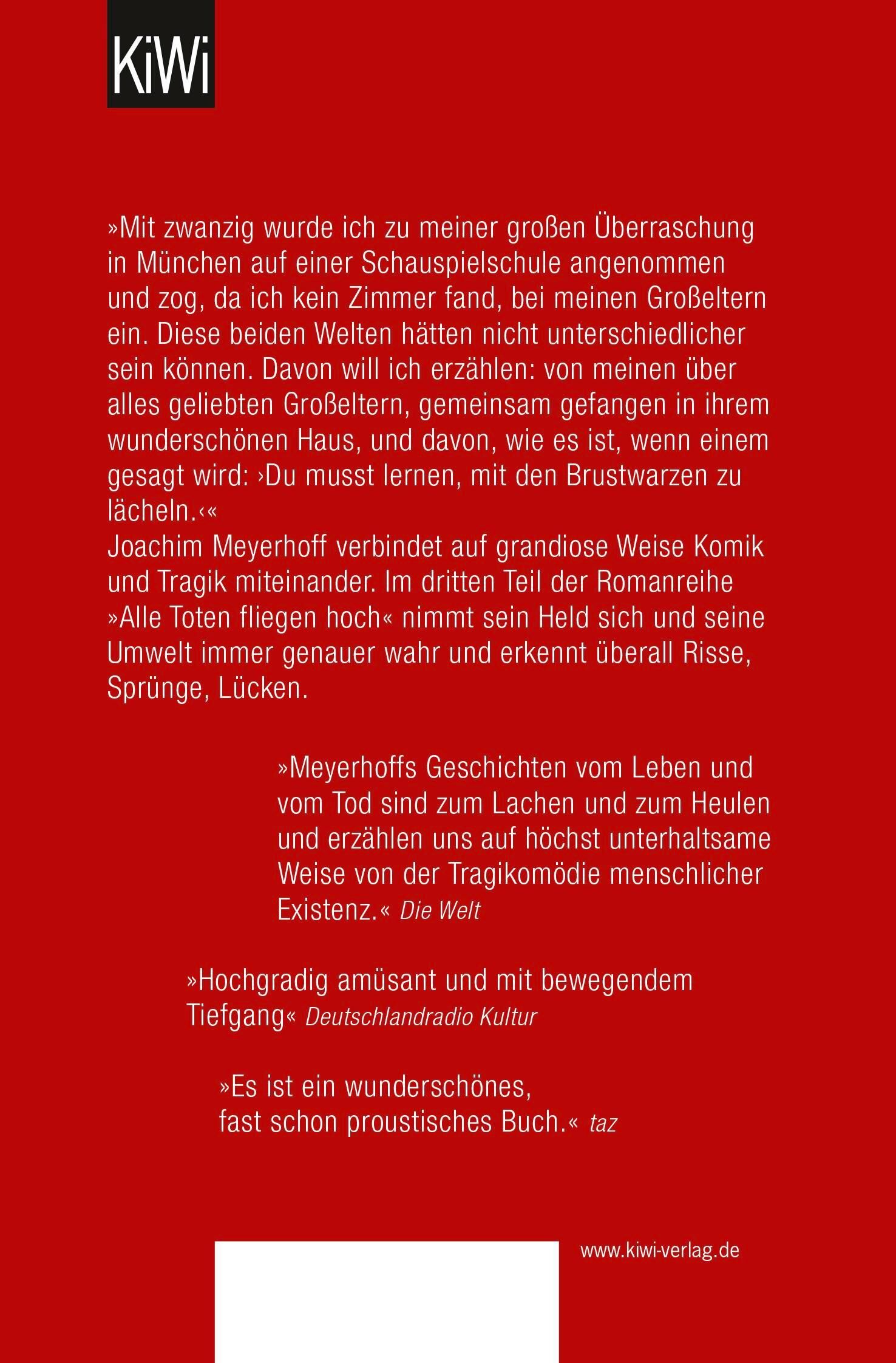 Rückansicht - Meyerhoff, J: Ach, diese Lücke, diese entsetzliche Lücke