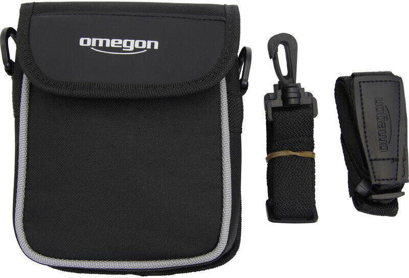 Fernglas »Omegon« Talron HD 10x42 mit einer schwarzen Tragetasche, einer Handschlaufe und einem Linsenreinigungsband