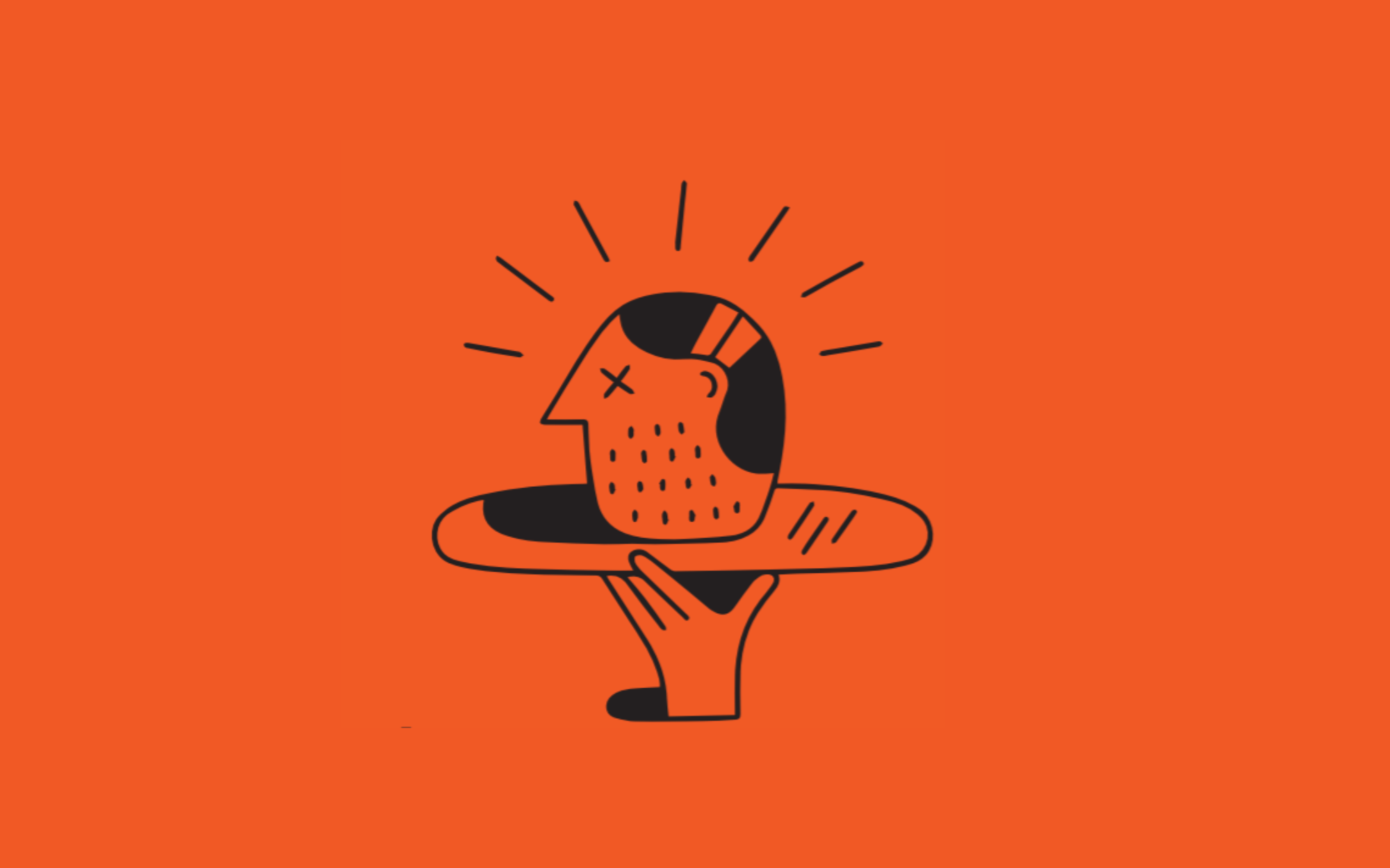 alt="Illustration vom Podcast ZEIT Verbrechen auf rotem Untergrund"