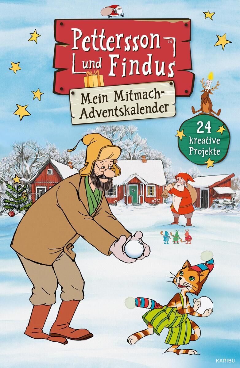 Cover Pettersson und Findus - Mitmach-Adventskalender