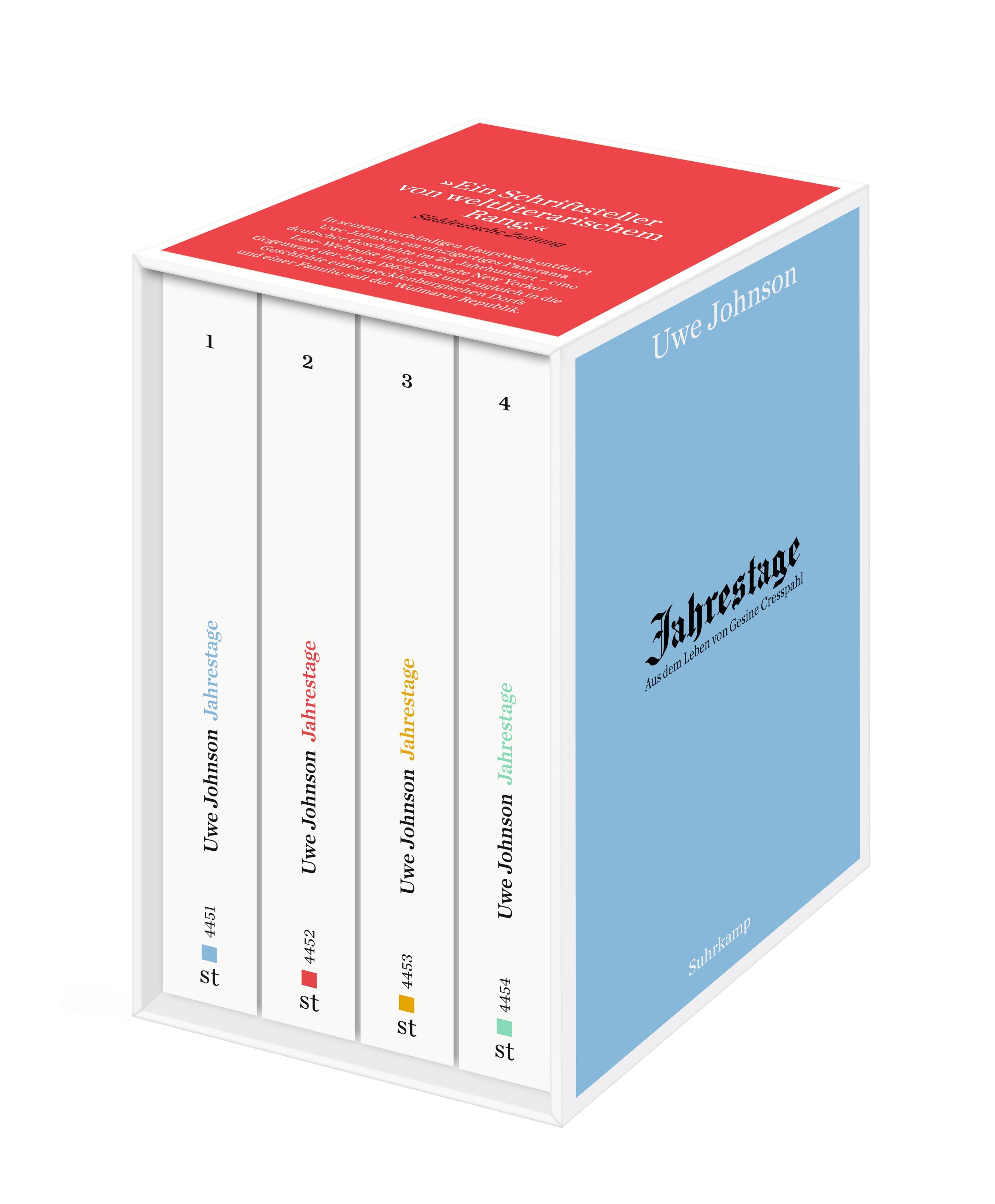 Cover Johnson, U: Jahrestage 1-4