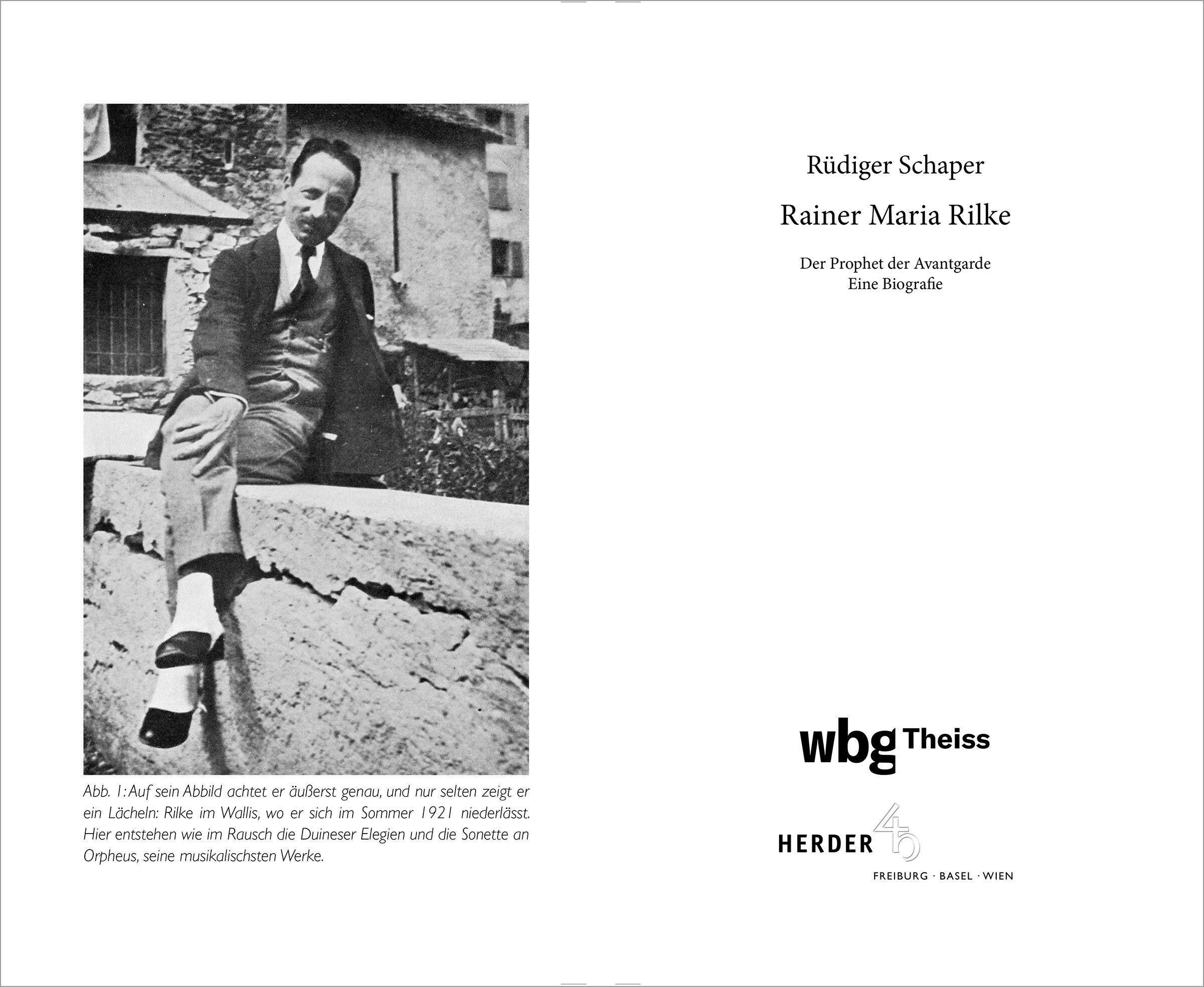 Innenansicht zu Schaper, R: Rainer Maria Rilke