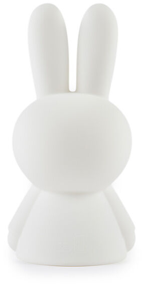 Ein weißes Nachtlicht in Form der bekannten Cartoonfigur Miffy, ideal für das Kinderzimmer als Schlafhilfe.