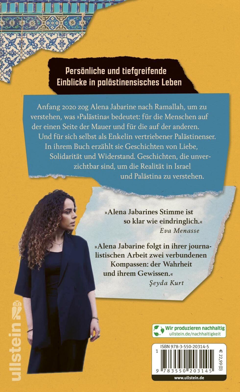 Rückansicht - Jabarine, A: Der letzte Himmel