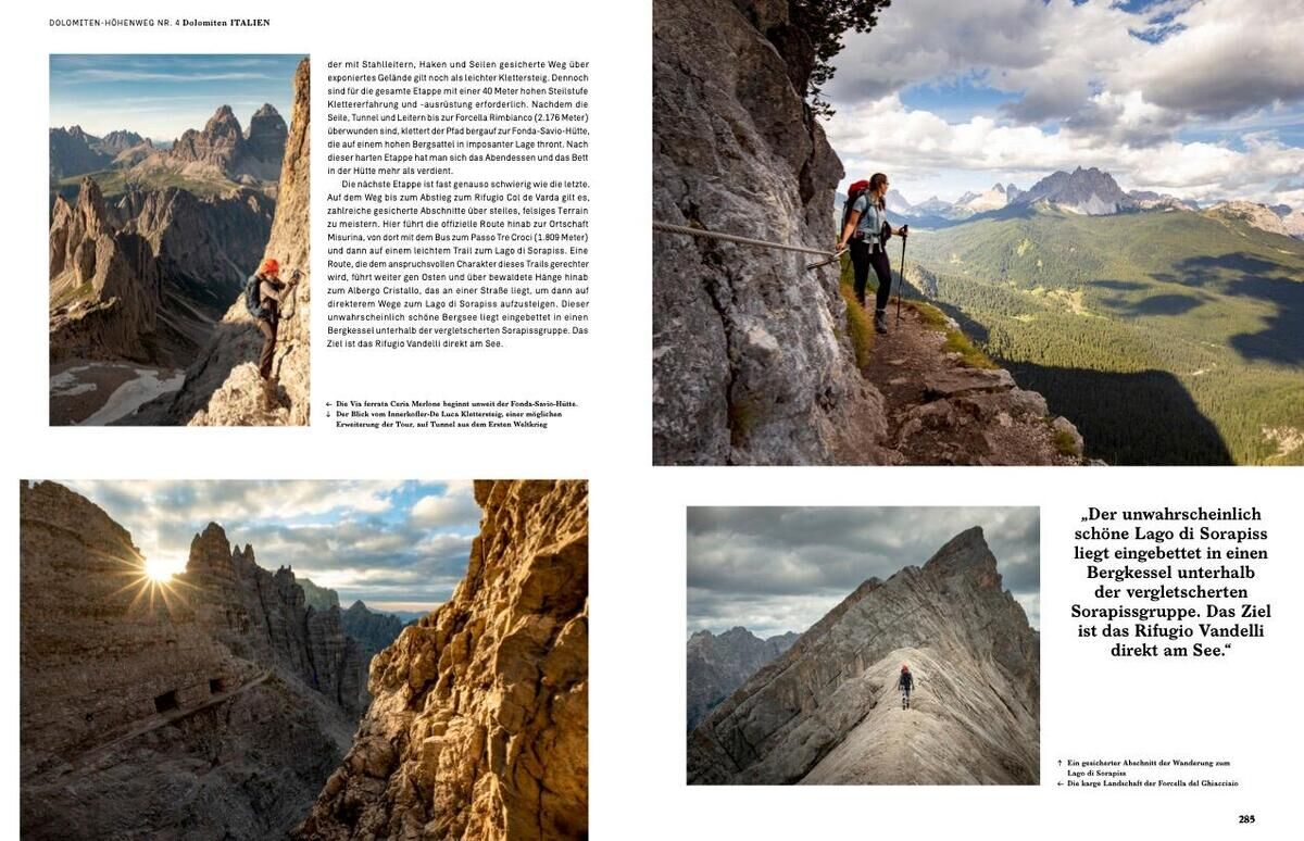 Innenansicht zu Wanderlust Alpen