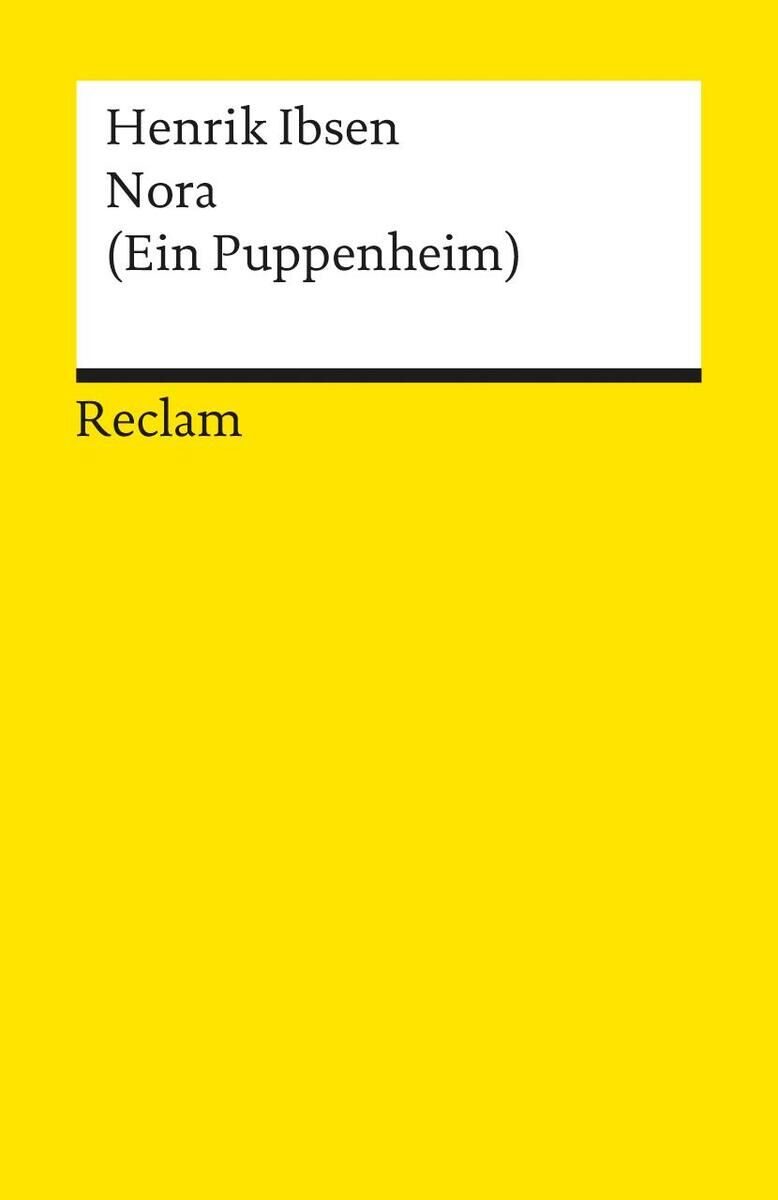 Cover Ibsen, H: Nora (Ein Puppenheim)
