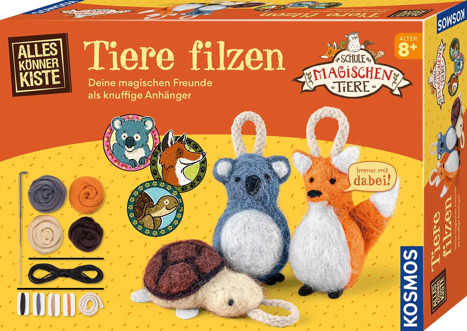 Cover Die Schule der magischen Tiere - Tiere filzen