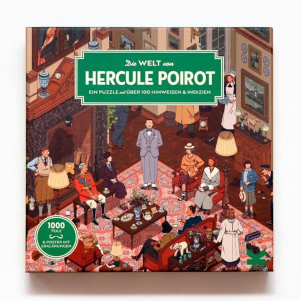 Puzzle »Die Welt von Hercule Poirot«