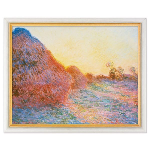 Monet, Claude: »Strohschober im Sonnenlicht«, 1891