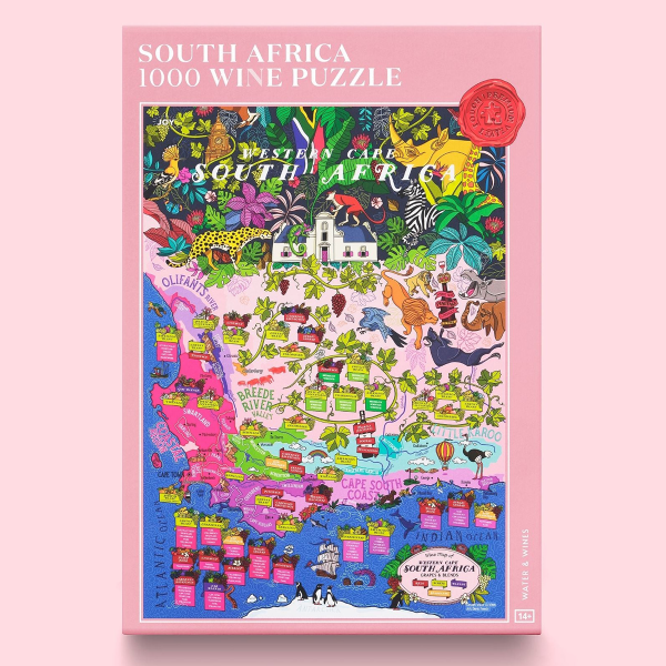 Wein Puzzle »Südafrika«