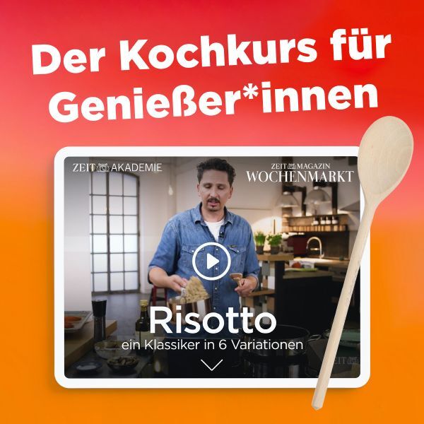 Online-Kurs »ZEIT Wochenmarkt Kochkurs«