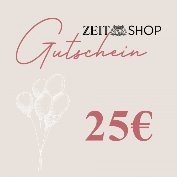 25 EUR Geschenkgutschein »Ballons«