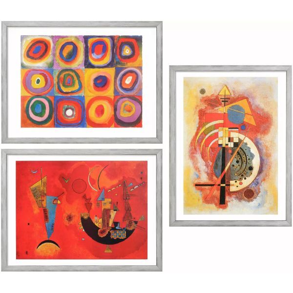 Wassily Kandinsky: 3 Bilder im Set 3 Bilder im Set