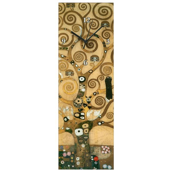 Wanduhr »Lebensbaum« nach Gustav Klimt