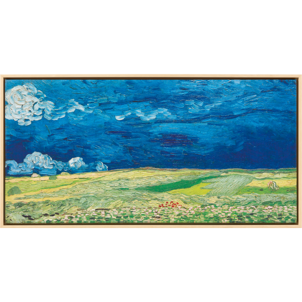 van Gogh, Vincent: »Kornfeld bei Gewitterstimmung«, 1890