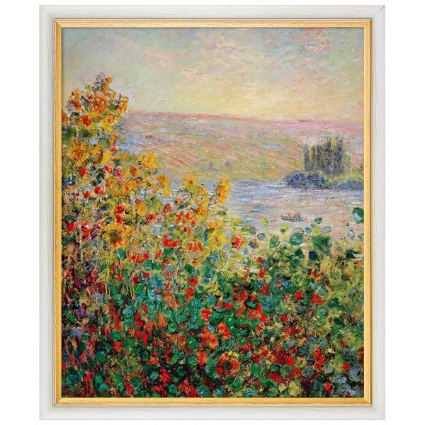 Monet, Claude: »Blumenbeete in Vétheuil«, 1881