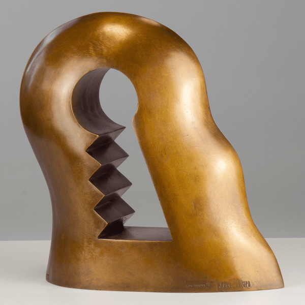 Lohrengel, Hans Otto: Skulptur »Schlüsselloch«