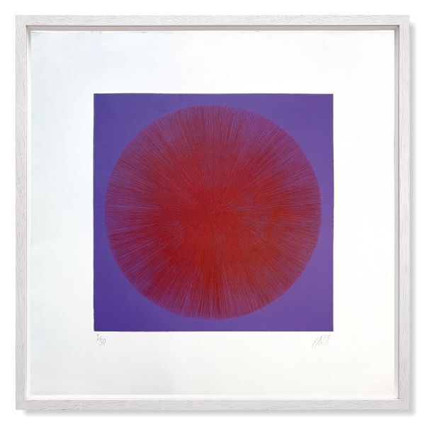 ZEIT-Sonderedition »Spiky Circle (Rot auf Violett)«, 2023