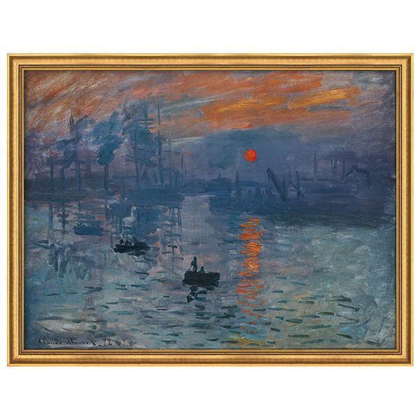 Monet, Claude: »Impression, Sonnenaufgang«, 1872