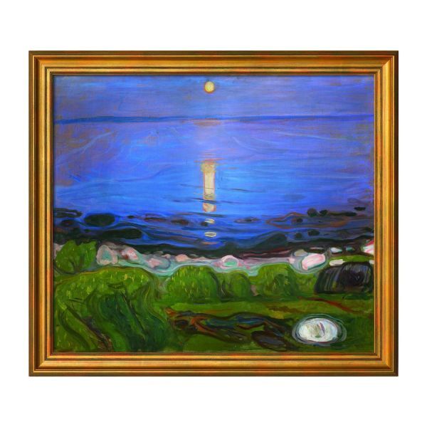 Munch, Edvard: »Eine Sommernacht am Strand«, 1902