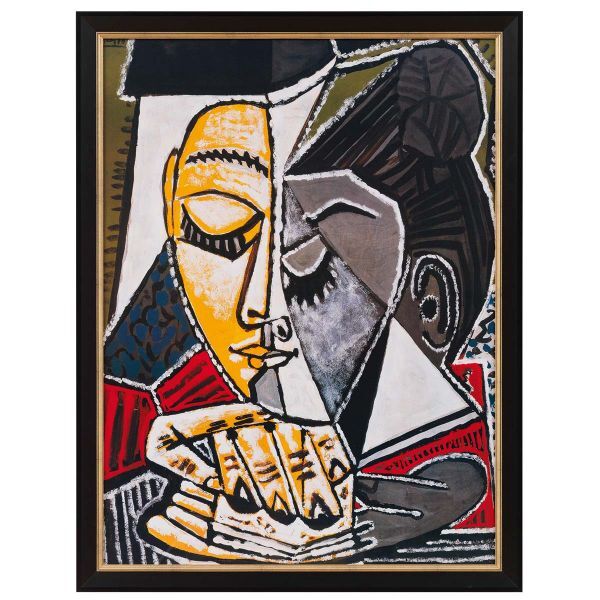 Picasso, Pablo: »Kopf einer lesenden Frau«