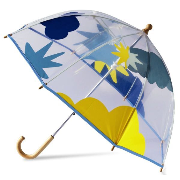 Kinder Regenschirm »Svalbard«, Blau Gelbe Wolke