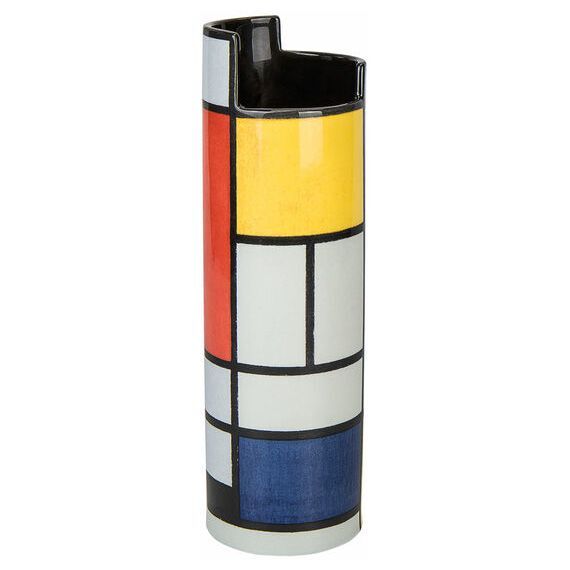 Piet Mondrian: Keramikvase »Komposition«
