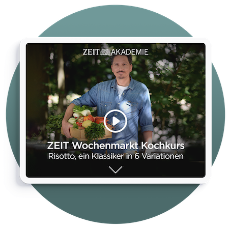Online-Kurs »ZEIT Wochenmarkt Kochkurs«