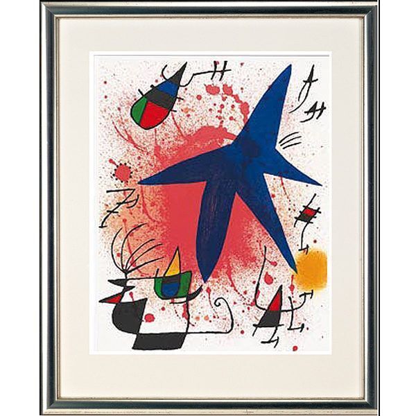 Miró, Joan: »O. T. (Blauer Stern)«