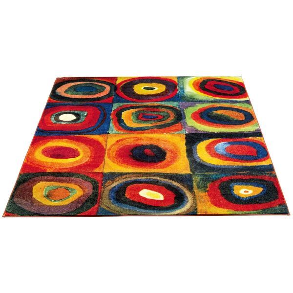 Teppich »Farbstudie Quadrate« nach Kandinsky