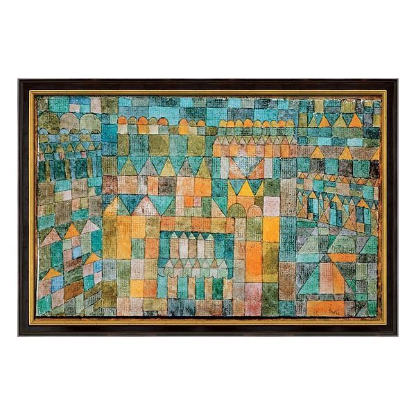 Klee, Paul: »Tempelviertel von Pert«, 1928
