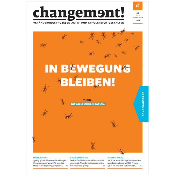 changement! Ausgabe 06/2019: Die agile Organisation