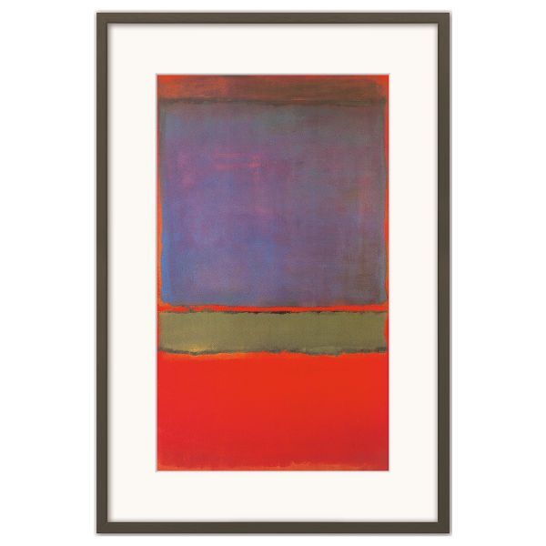 Rothko, Mark: »No. 6 (Violet, Green, &amp; Red)«, 1951