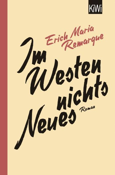 Remarque, Erich Maria: Im Westen nichts Neues