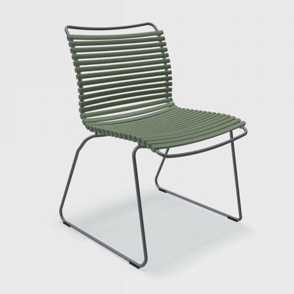 »CLICK Dining Chair« ohne Armlehne Oliv