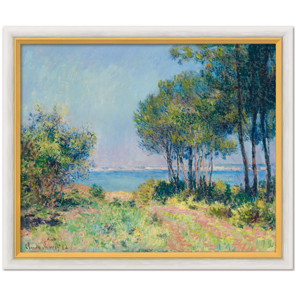 Monet, Claude: »Die Küste bei Varengeville« gerahmt, 1882
